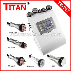 Titan Beauty TB-207 Ultrasonic Cavitation+Vacuum+RF+Infrared light+Roller system beauty machine