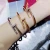 Import Titanium steel new nail bracelet female fashion bracelet bangles stainless steel from China