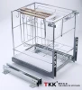 TKK Stainless Steel / Steel Chrome sliding kitchen wire stand