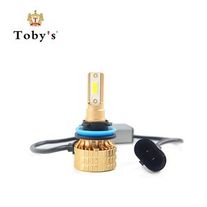 Toby&#39;s Original Design T22 30W DOB Newest Headlight Kit Auto LED with Fan H11 Car Lights