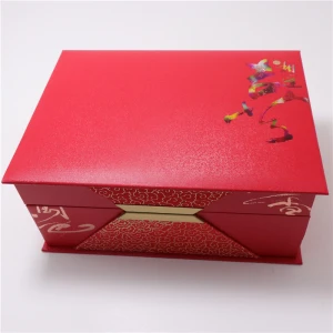 Tongli Customized best luxury corrugated paper gift Chinese art of asian locking handmade paper tea box