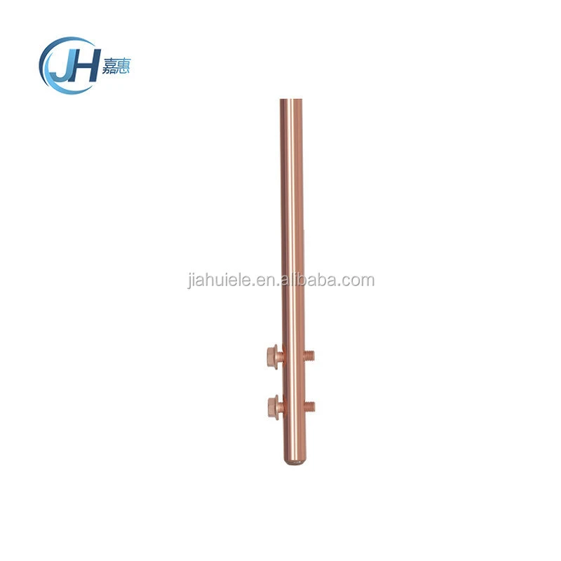 Top 100 ali baba china grounding system copper steel earth rod for grounding