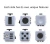 Import Top Seller Amazon Multi Custom Logo Faceted Dice Fidget Toys Set Relieves Stress and Anxiety Fidget Cube for Adults from China