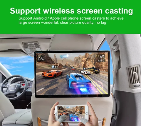 Buy Touch Screen Android Headrest Monitor New Ips 15.6-inch 1080p Dc ...
