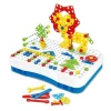 Toy tool set magic drill  jigsaw puzzle tool box toy portable baby toy tool box