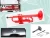 Import TROMBA Plastic Trumpet - RED from China