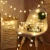 Import TS Transparency Snow LED String Light Can DIY Color Size Holiday lighting Christmas light from China