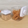 Two Combination series square airtight fresh food container and useful multifunctional plastic container with lid