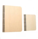 Tyvek paper book light foldable wooden cover rechargeable LED book light