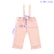 Import TZ-269-YXL Yiwu manufacturers wholesale baby kids clothing long pants for girls pants with suspenders kids suspenders from China