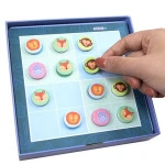 UCMD Jungle Animals Magnetic Chess Matching Games Puzzle Box Early Childhood Education Toys