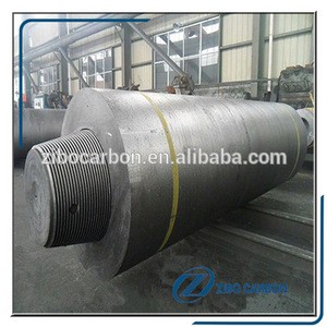 UHP graphite electrode with nipples for ARC furnace