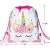 Import Unicorn Party Favors Bags Drawstring Gifts Bags for Kids Party Decoration from China