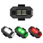 Universal LED Anti-collision Warning Light Mini Signal Light Drone with Strobe Light 7 Colors Turn Signal Indicator Motorcycle