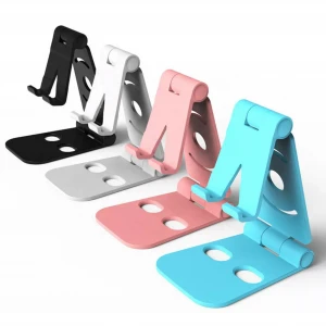 Universal Phone Stand ABS Foldable Rotating Adjustable Cell Phone Desk Lazy Holder Stand Mobile Phone Holder