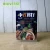 Import UNIVERSE clear slant back acrylic sign holder with wood base acrylic letter sign from China