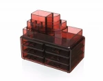 Urban Escape 6 Drawers Acrylic Makeup Organizer Cosmetic Organizer Lipstick Liner Brush Holder make up box Organizer