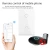 Import US 2 Gang Wifi Smart Wall Touch Switch Glass Panel APP Remote Control No Hub Required for Smart Life from China