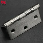 US Stainless Steel 3.5 Inch Sanded Flush Door Hinge Furniture Wooden Door Hinge with Customizable Packing Options