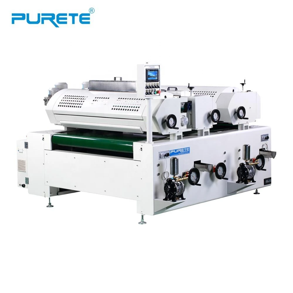 UV curable finishing Base coat Lacquer Machine in Coating different material