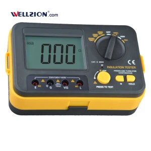 VC60B+, 1999 counts anti-jamming function digital multimeter insulation resistance meter