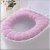 Import Warm Soft Washable Toilet Seat Cover Mat Set for Home Decor Closestool Mat toilet seat cover washable from China