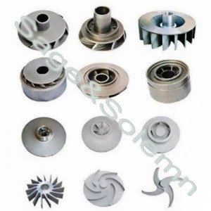 Water Pump Impeller Casting Parts / Investment Casted Pump Parts