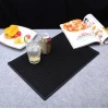 Waterproof  Flexible Non-stick 17.7&quot;x11.8&quot; PVC Kitchen Drink Service Mat Dish Drying Pad Rectangle Drip Mat PVC Bar Mat