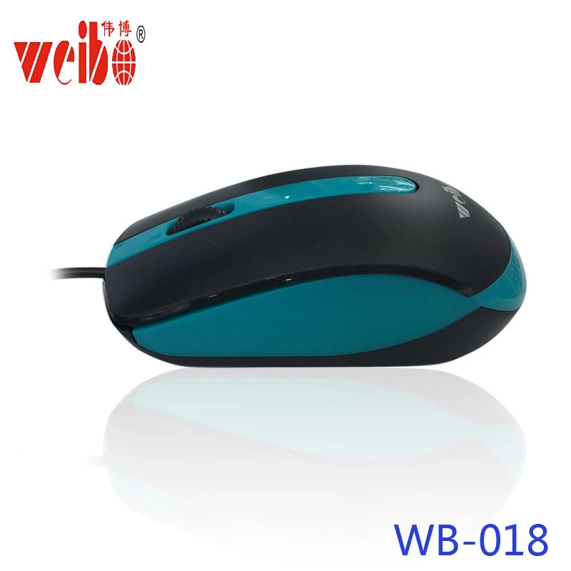 WB018 computer accessories desktop notebook 2021 wired mouse  optical mouse notebook computer mouse