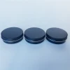 Wholesale 100ml Shinny Black Round Pomade Storage Aluminum Tin Box Cosmetic Jars Aluminum Container Box