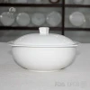 Wholesale Classic Porcelain Whiteware Square serving Soup Tureen
