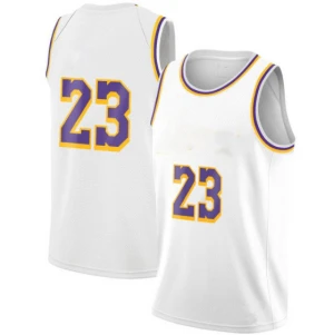 Wholesale Custom American QUICK DRY Basketball Jersey Kids Sports Basketball Suit Dry Fit James Jersey