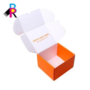 Wholesale Custom printed colored handmade cardboard shoe gift box