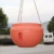 Import wholesale customized round planters plastic hanging flower pots from China from China
