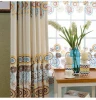 Wholesale Decorative Custom Cheap Woven Polyester Fancy Window Accordion Curtain