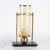 Import Wholesale decorative table top glass vase with metal stand from China