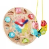 Wholesale Digital Math clock educational wooden toys for kids