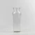 Import Wholesale Embossed Home Decor 900ml Clear Glass Vase from China