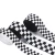 Import Wholesale fashion high-quality black and white checked color jacquard elastic belt from China