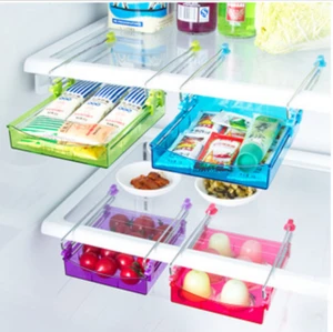 wholesale Fridge Storage Sliding Drawer / Refrigerator Organizer / plastic storage drawer organizer