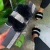 Import wholesale Furry slippers platform rhinestone ladies large size fur slippers supplier from China
