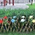 Import Wholesale garden decorative rose flower lights solar powered lamps waterproof for outdoor from China