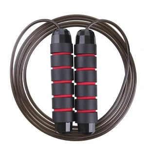 Wholesale Gym Jump Rope Adjustable Skipping Rope Jumping Plastic PVC Steel Wire Speed Weighted Jump Ropes