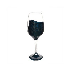 Wholesale hand painted gift set decorative goblet red wine glass