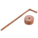 Wholesale High quality Bamboo Bathroom Toilet Paper Holder Stand