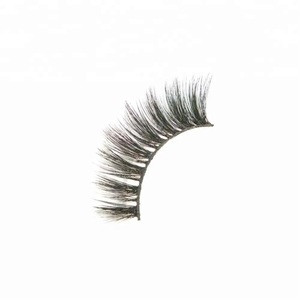 wholesale high quality handmade silk faux mink lashes fiber 3d synthetic false eyelashes