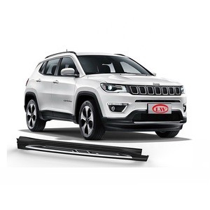 Wholesale high quality Running Board for JEEP Compass +  PP plastic+Aluminum Alloy Car side step 4X4