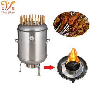 Wholesale High Quality  Stainless steel Charcoal smoker camping tandoor oven