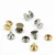 Import Wholesale Hot Decorative Iron Brass Metal Material Double Cap Rivet For Cloth Garment Bags from China