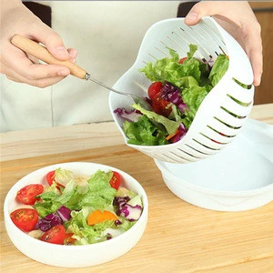 Wholesale kitchen tools wholesale salad cutter plastic fruit grater slicer vegetable cutter vegetable